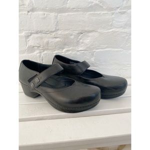 DANSKO Black Mary Jane Clogs